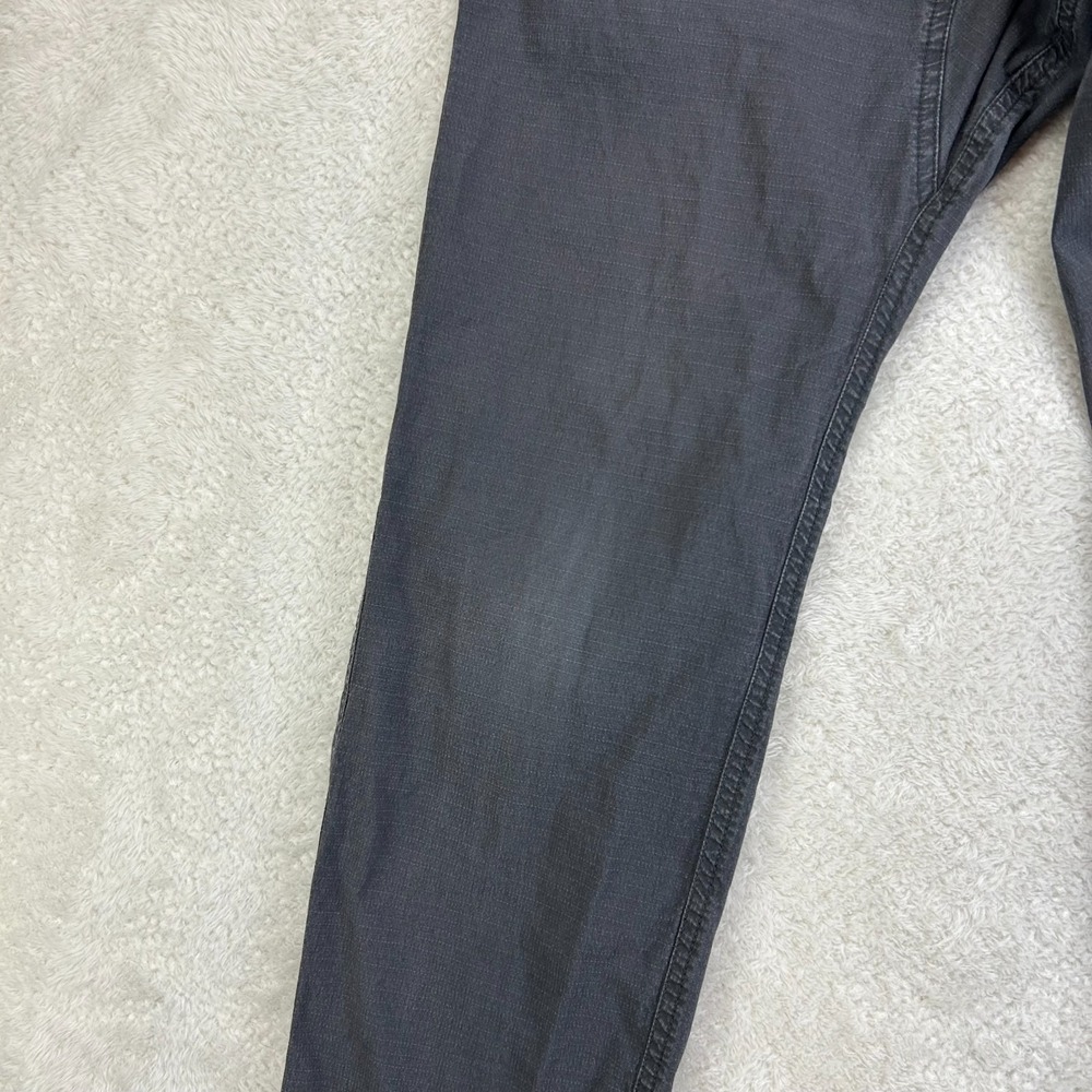 Vuori Ripstop Climber Pants Mens Size M Black Tapered Fit Drawstring "Read" - Picture 5 of 16